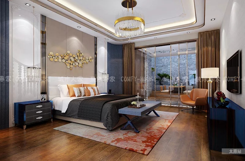 太美了,不想说话只想感受!太原阳光揽胜230平,新中式风展禅意