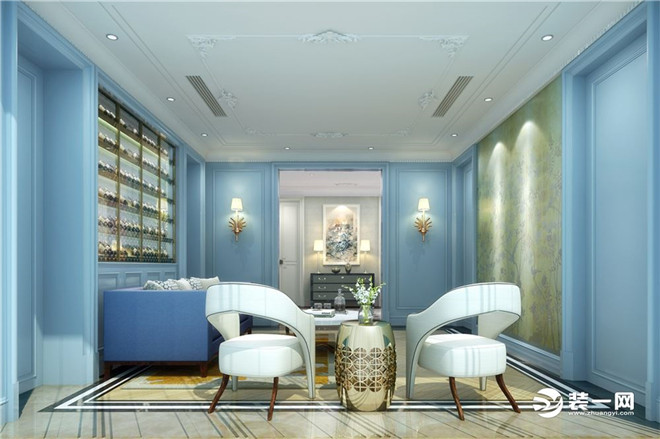 东渡海派青城别墅装修,东渡装修风格