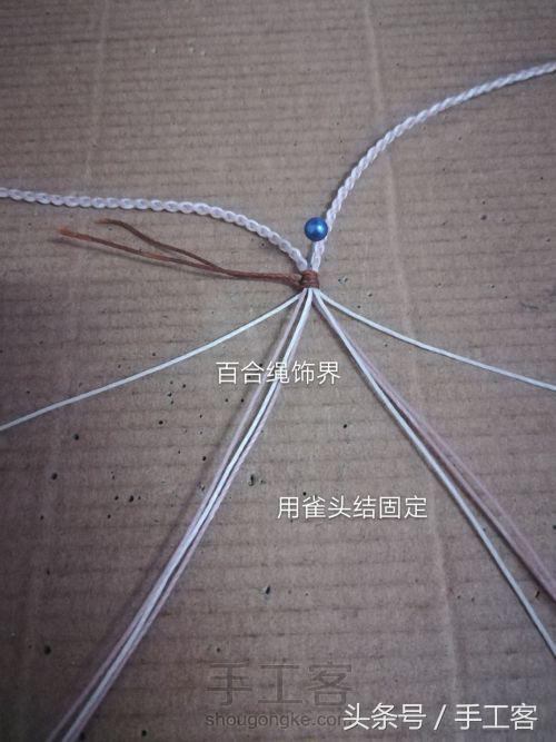 福盘吊坠项链怎么编绳好看,平安扣吊坠红绳项链编绳教程