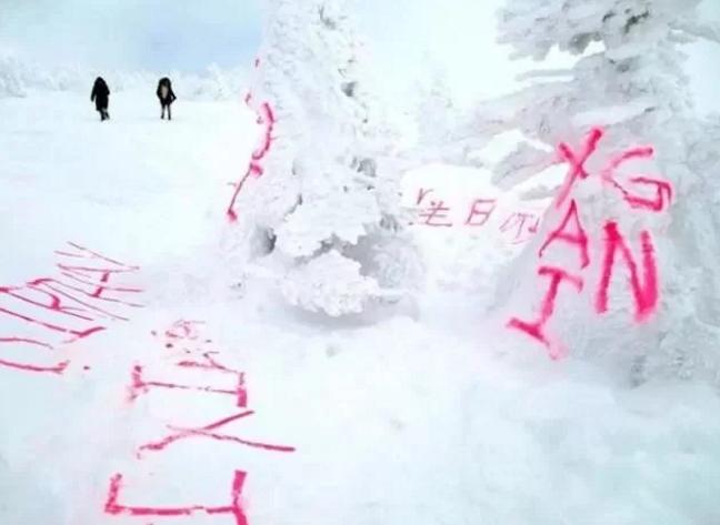 一对中国情侣在雪地干丑事日媒争相报道,揭丑我国