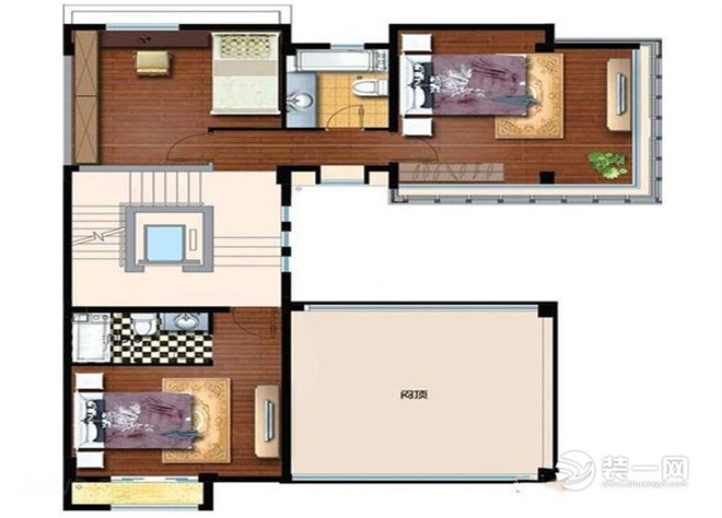 东渡海派青城别墅装修,东渡装修风格