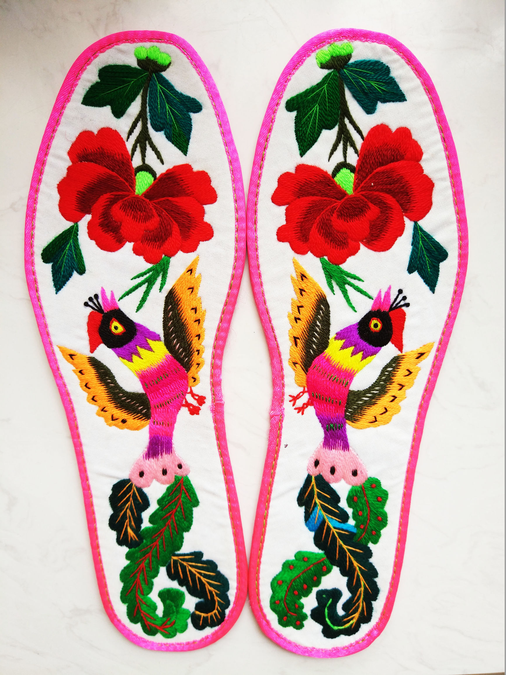 甘肃庆阳结婚纯手工鞋垫,甘肃正宗绣花鞋垫图片