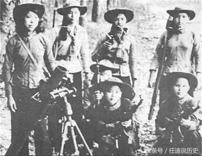 越战中的越南女兵，宁死都不愿当美军俘虏