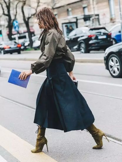 迷笛裙还是迷你裙,迷笛裙适合矮个子吗