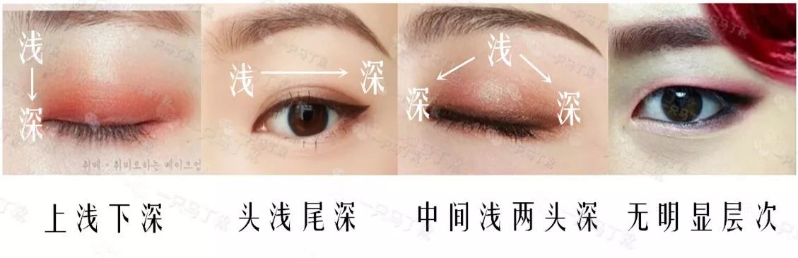 lagirl眼影465画法教程单眼皮,肿眼皮单眼皮怎么画眼影