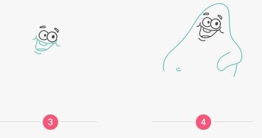 章鱼哥海绵宝宝派大星三人简笔画,简笔画海绵宝宝和派大星可爱版