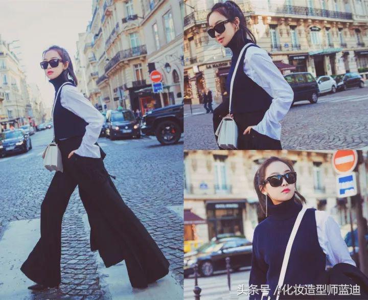 男士圆领毛衣衬衫正确穿法,毛衣衬衫叠穿搭配什么裤子