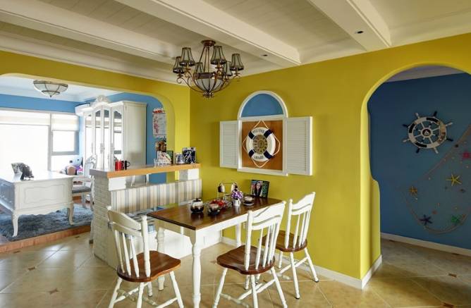 餐厅30公分屏风隔断现代简约,2021厨房餐厅隔断柜效果图大全