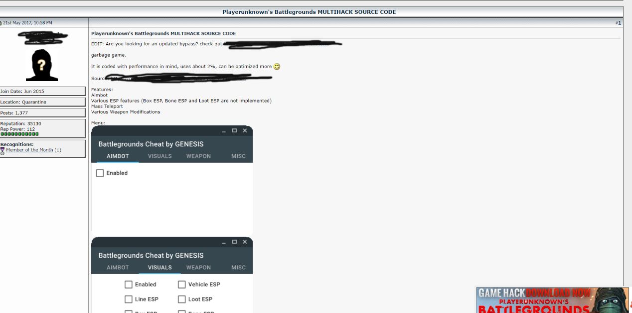 吃鸡外挂代码开源腾讯准备好了嘛｜游戏论坛