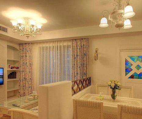 客厅和餐厅电视墙隔断装修效果图,客厅餐厅隔断做法图片