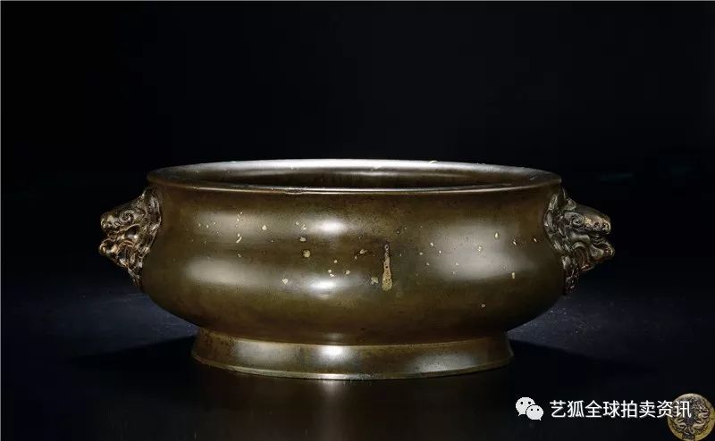 石叟镶银丝铜炉拍卖纪录,铜炉拍卖价格一览表