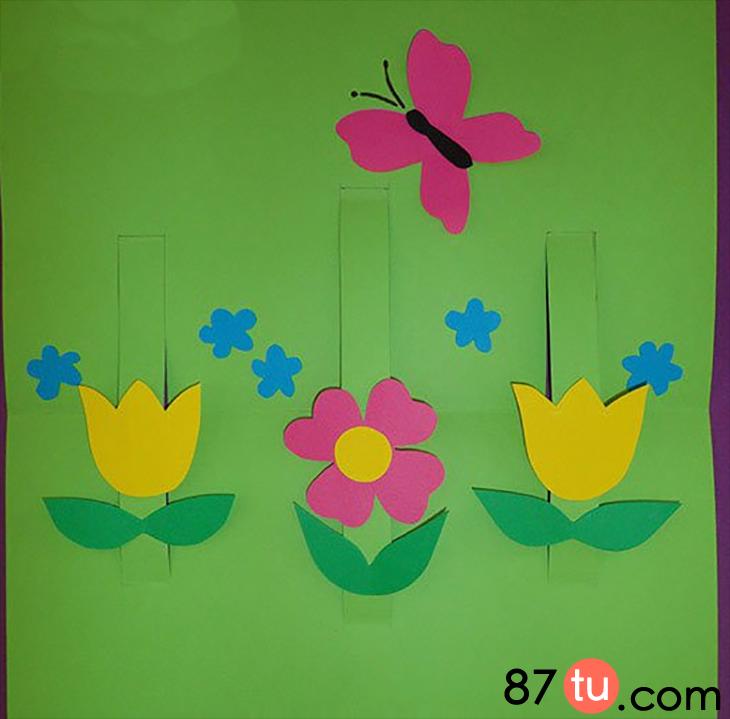 母亲节贺卡立体花朵简单,母亲节贺卡花朵