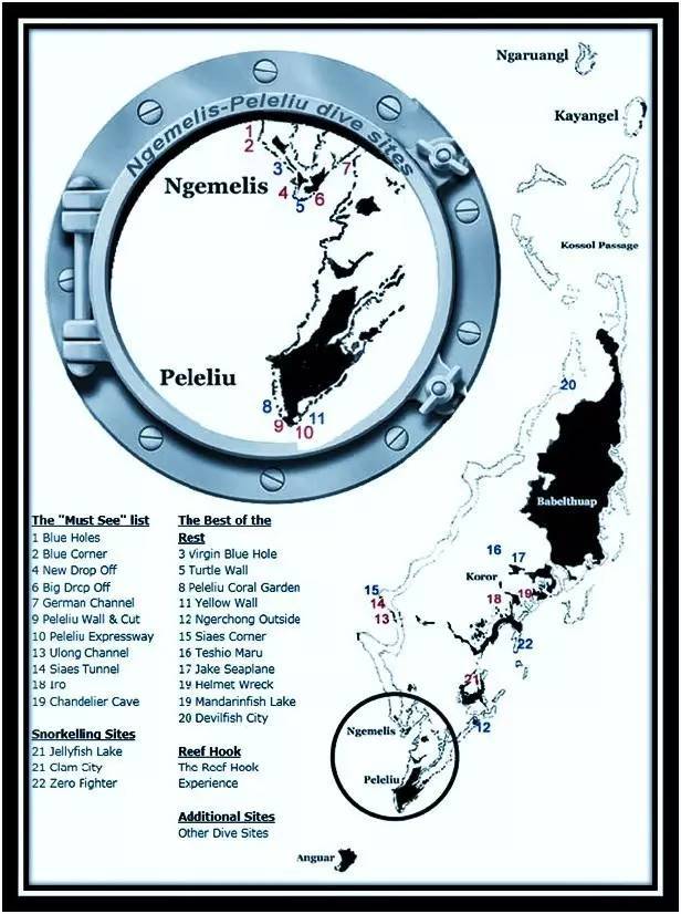 帕劳潜水旅行攻略,帕劳潜水旅行清单