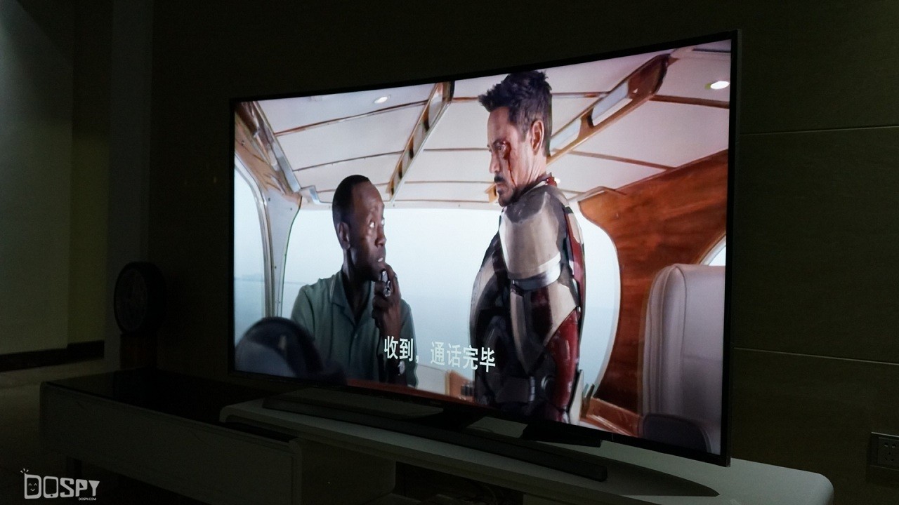 三星65寸曲面电视hu7800,三星65英寸cu7100电视评测