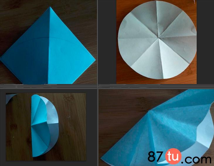 美少女战士手工折纸贺卡,少女们折纸简单教程