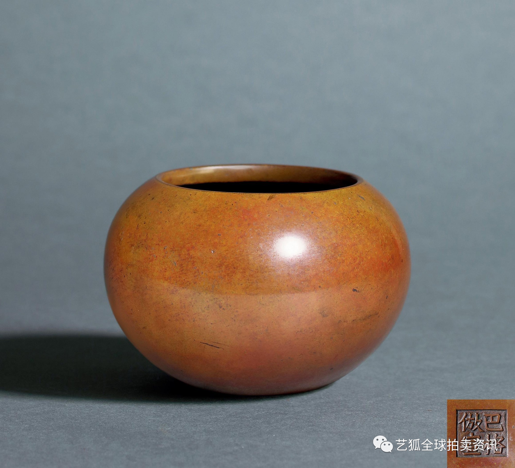 石叟镶银丝铜炉拍卖纪录,铜炉拍卖价格一览表