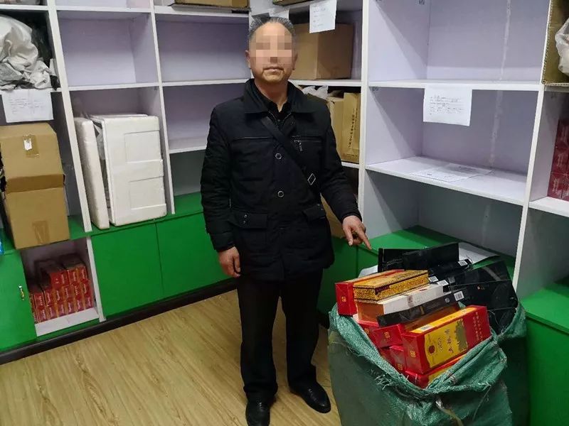 祥云经侦破获的非法经营香烟案例,查获一起非法经营香烟