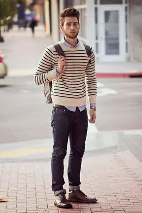 男士羊毛衫怎么搭配好,男士羊毛衫到底需要怎么搭配