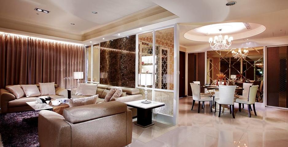 餐厅30公分屏风隔断现代简约,2021厨房餐厅隔断柜效果图大全