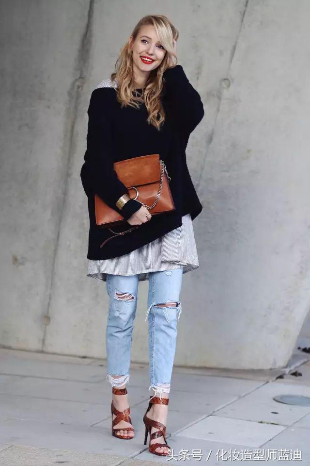 男士圆领毛衣衬衫正确穿法,毛衣衬衫叠穿搭配什么裤子