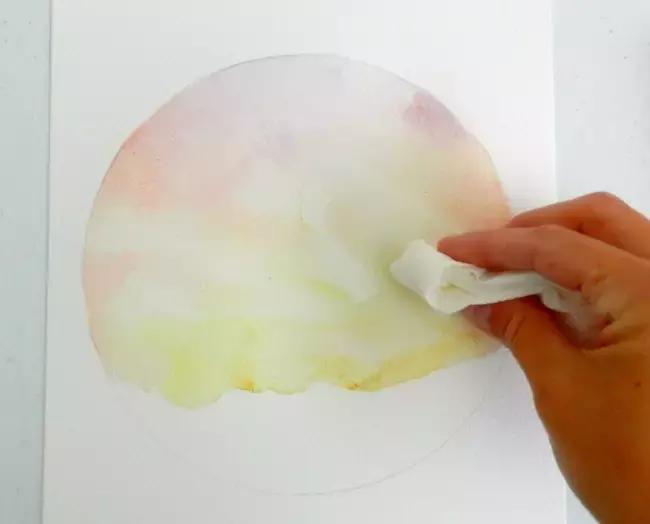 水彩密密麻麻的小花怎么留白,水彩留白法教程