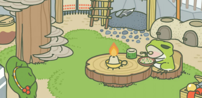 一年没回家的青蛙,今年春节不回家了孤身一人