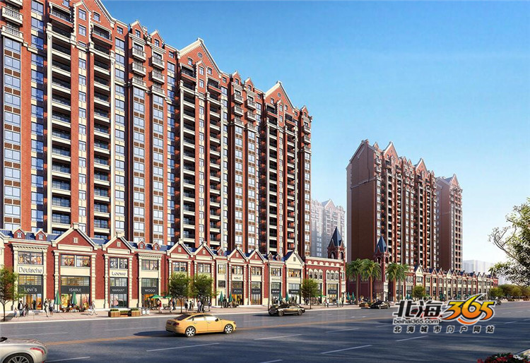 北海木质豪宅,北海中式豪宅