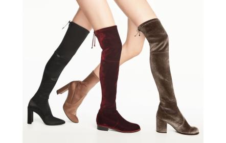 杨幂黑色抹胸过膝长靴,杨幂过膝长靴搭配