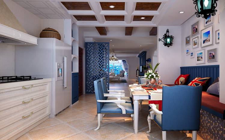 餐厅30公分屏风隔断现代简约,2021厨房餐厅隔断柜效果图大全