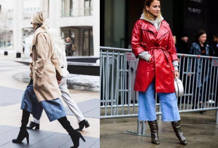 杨幂黑色抹胸过膝长靴,杨幂过膝长靴搭配