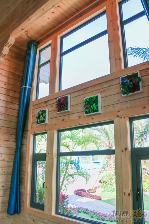 北海木质豪宅,北海中式豪宅