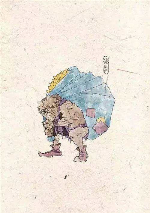 中国百鬼图魑魅魍魉,中国百鬼录伥鬼