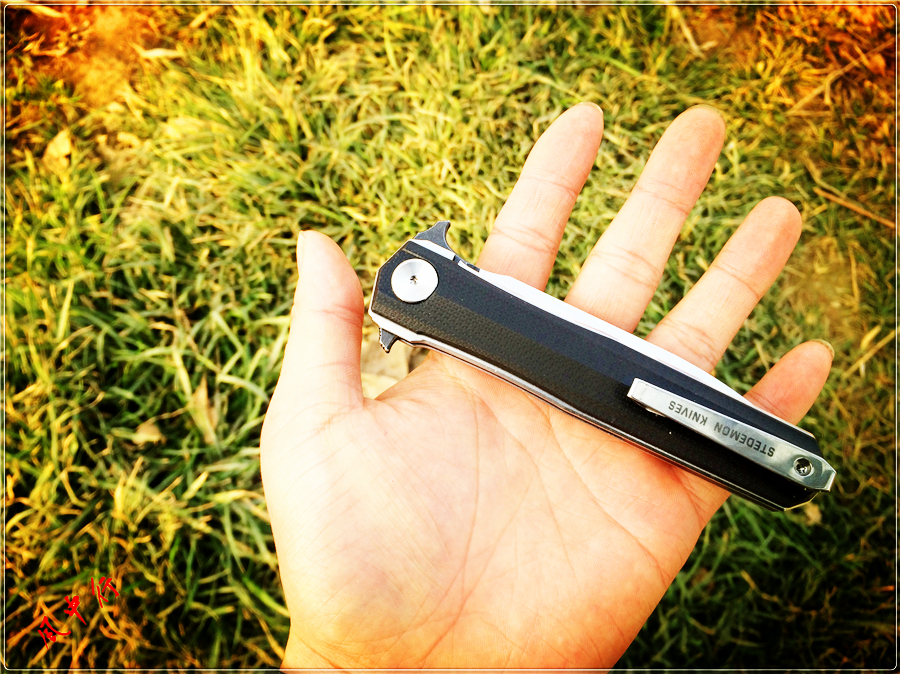 外形优雅的折叠小宝剑，STEDEMON时代C05双刃*刀折**试玩