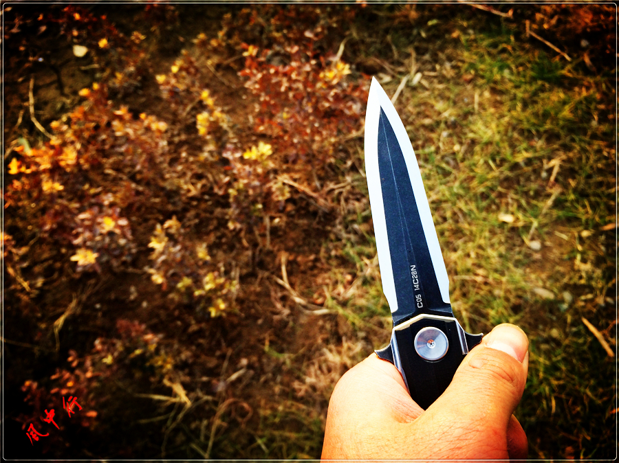 外形优雅的折叠小宝剑，STEDEMON时代C05双刃*刀折**试玩