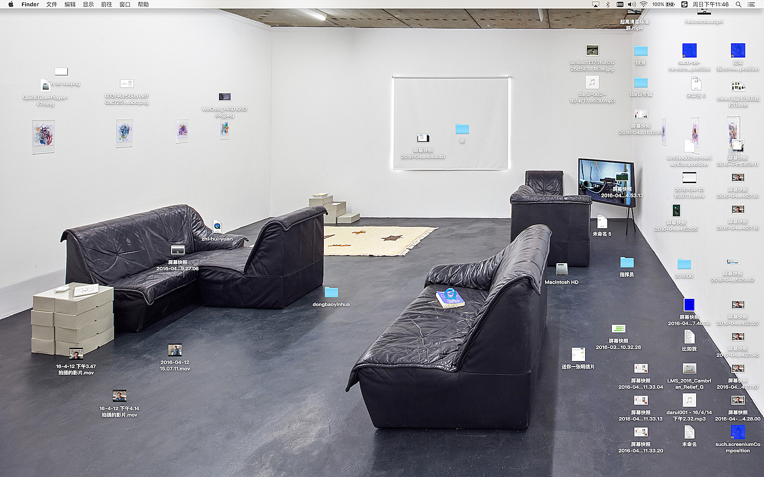 艺术家的电脑文件夹里藏着“双飞艺术”