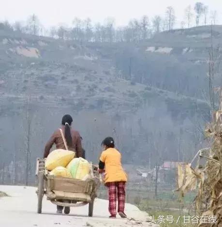 头甲、七甲通往甘谷二中的那条土路——牛小林