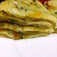 自己在家做葱油千层饼,南瓜葱油千层饼的做法