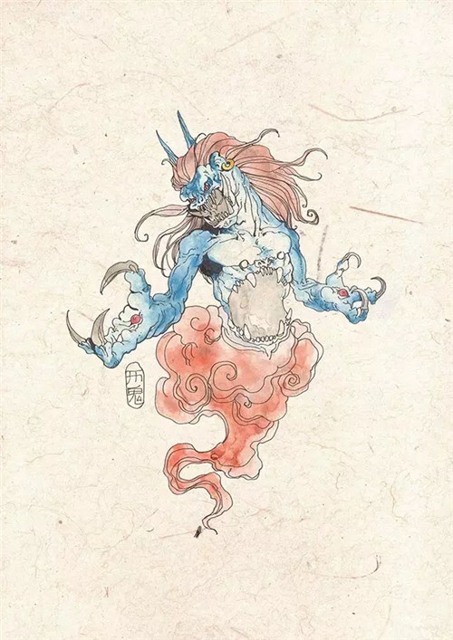 中国百鬼图魑魅魍魉,中国百鬼录伥鬼