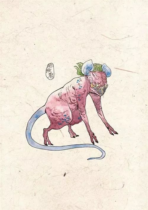 中国百鬼图魑魅魍魉,中国百鬼录伥鬼