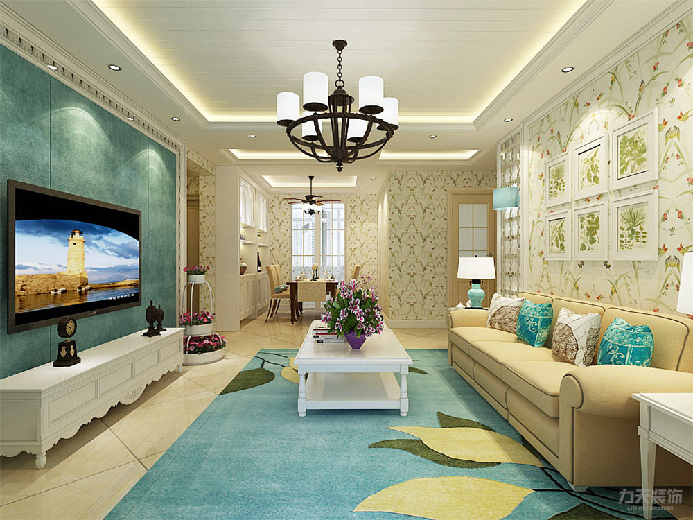 听老婆装的田园风格，现在一分钟都不想在外面多呆-石家庄瑞府