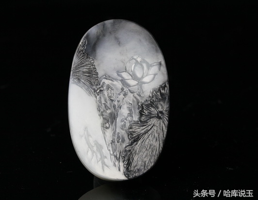 新疆籽料青花和俄料青花区别,俄料对比叶城料