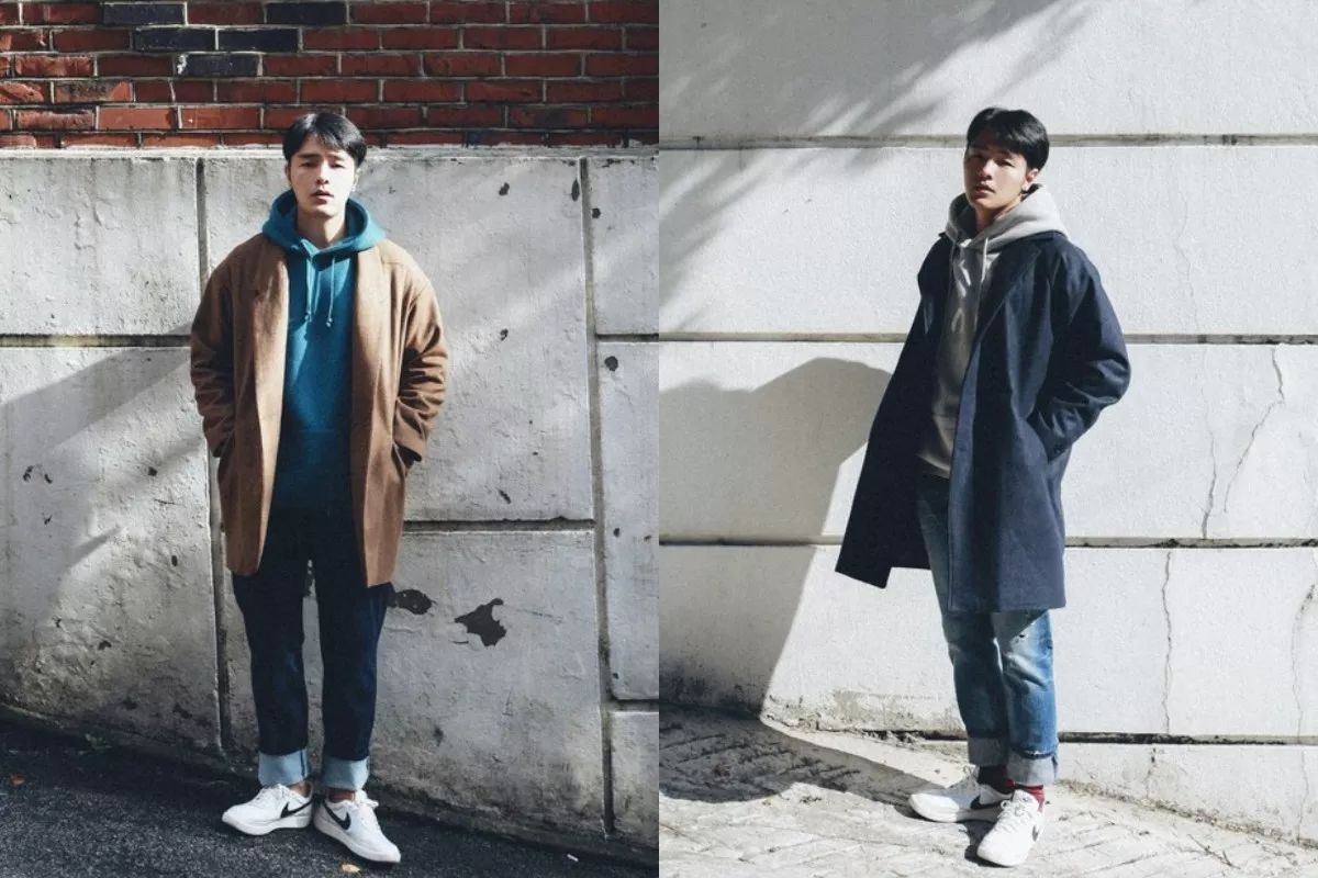 秋冬保暖服饰搭配男生,男性穿衣搭配冬季保暖套装