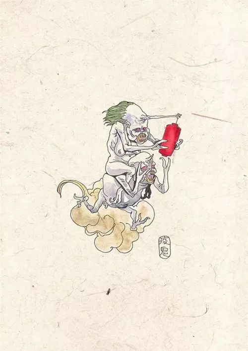 中国百鬼图魑魅魍魉,中国百鬼录伥鬼