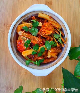 在家做蟹肉煲,美味蟹肉煲