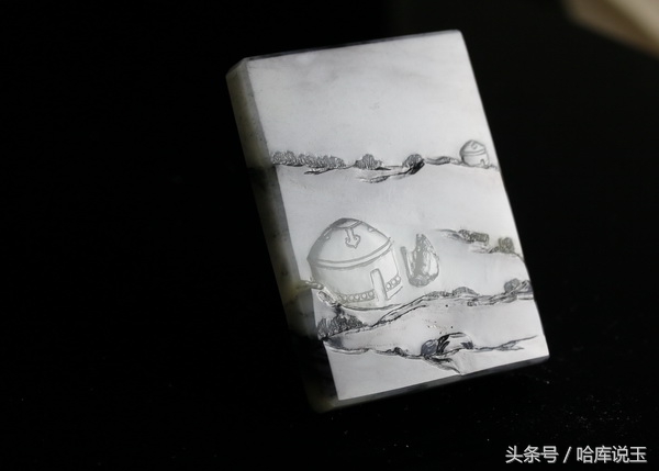 新疆籽料青花和俄料青花区别,俄料对比叶城料