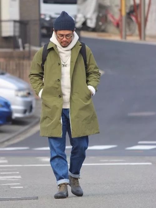 秋冬保暖服饰搭配男生,男性穿衣搭配冬季保暖套装