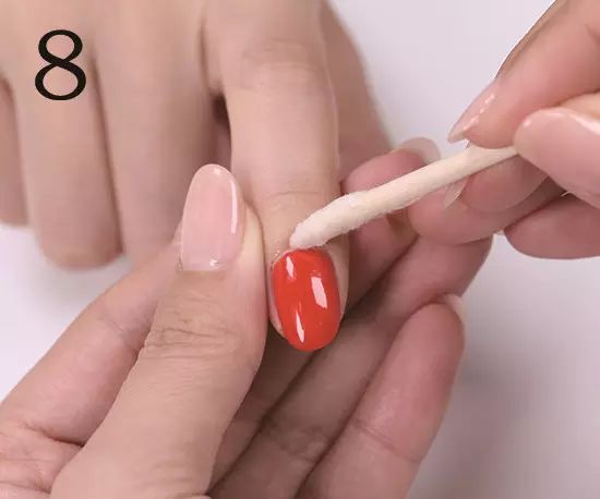 美甲教程步骤甲油胶涂法,如何自己用甲油胶做美甲