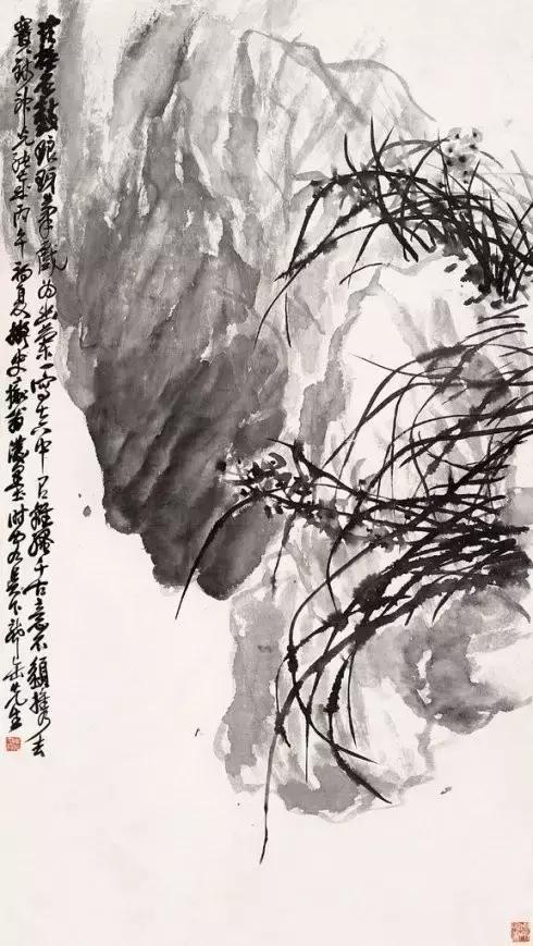 兰花绘画技法教程视频,徐湛国画兰花技法教学