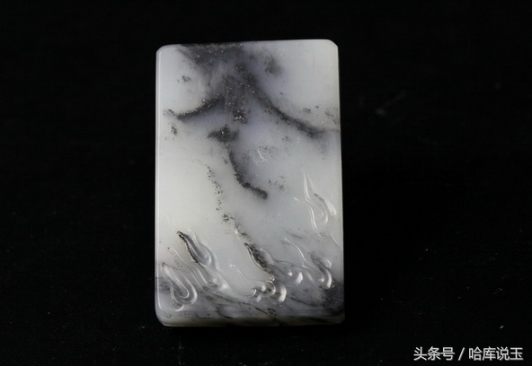 新疆籽料青花和俄料青花区别,俄料对比叶城料