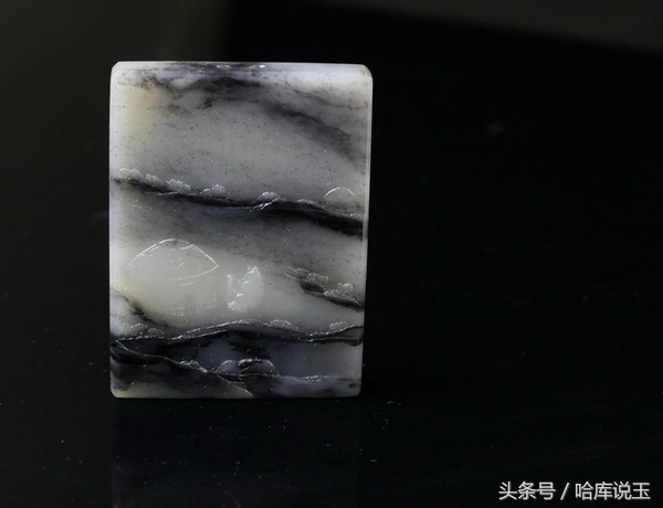 新疆籽料青花和俄料青花区别,俄料对比叶城料